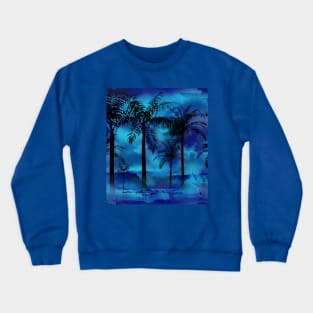 French Polynesian Beach Crewneck Sweatshirt